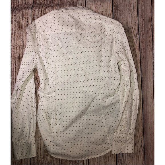 South Cannon' Ruched Polka Dot Button-Down - Picture 8 of 9